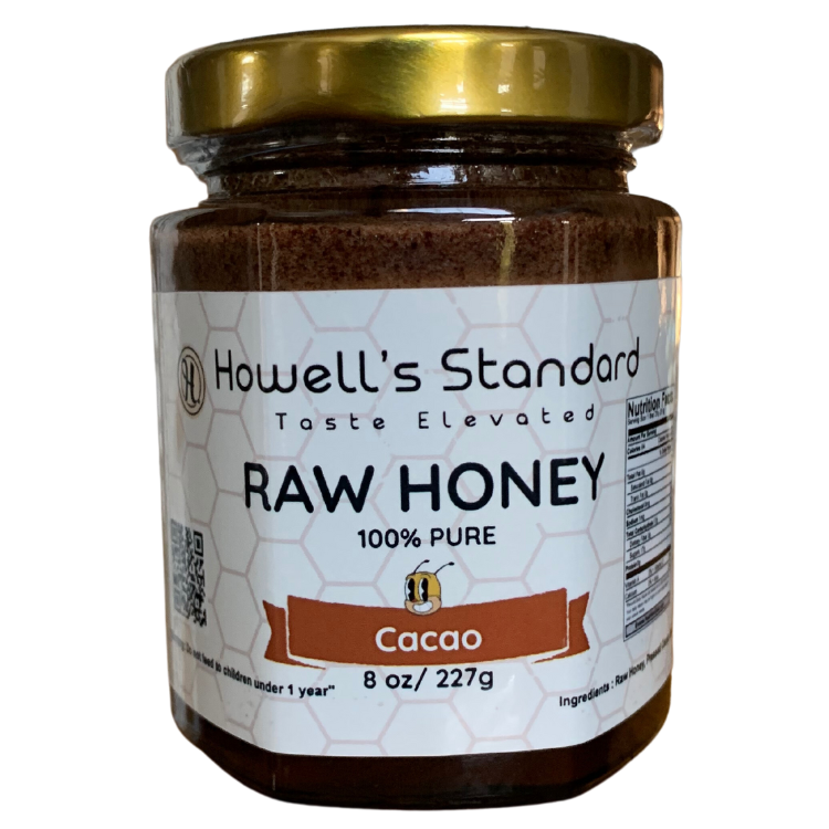 Cacao Infused Raw Honey