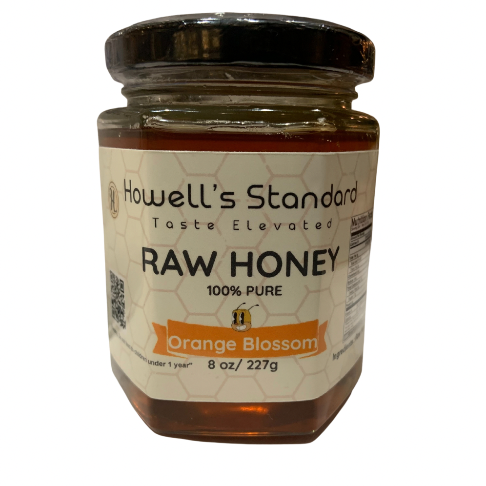 Pure Orange Blossom Raw Honey Howell's Standard