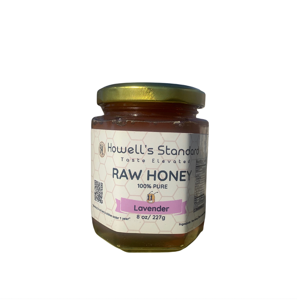 Lavender Raw Honey