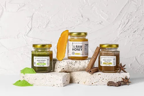 Pure Matcha Infused Raw Honey