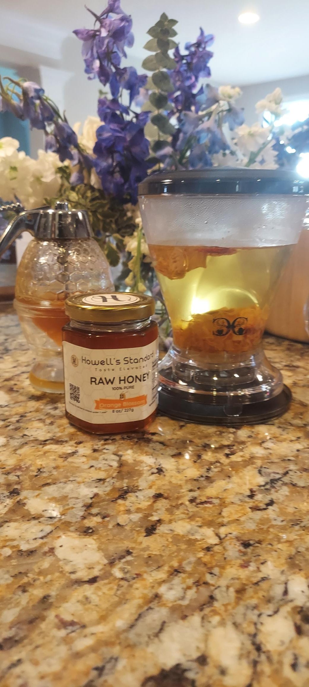Pure Orange Blossom Raw Honey