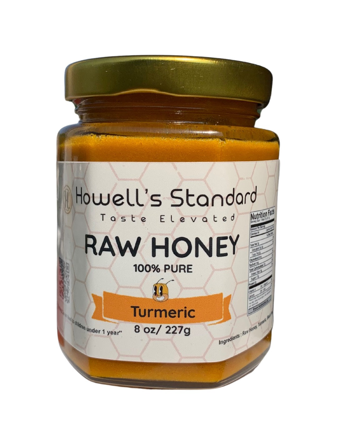 Pure Turmeric Infused Raw Honey