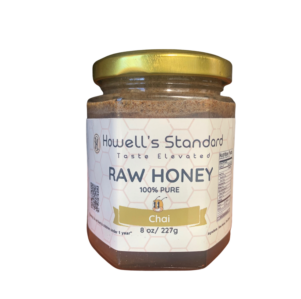 Pure Chai Infused Raw Honey