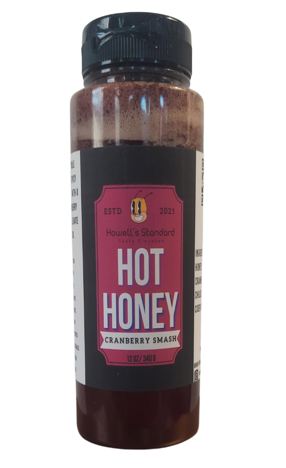 Cranberry Smash - Cranberry Infused Hot Honey